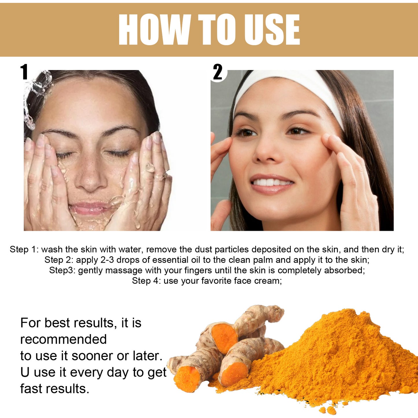 Moisturizing Repair Serum with Turmeric