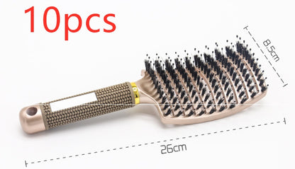 Detangler Hair Brush with Nylon Bristles