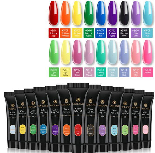 15g Nail Colored Crystal Extension Glue