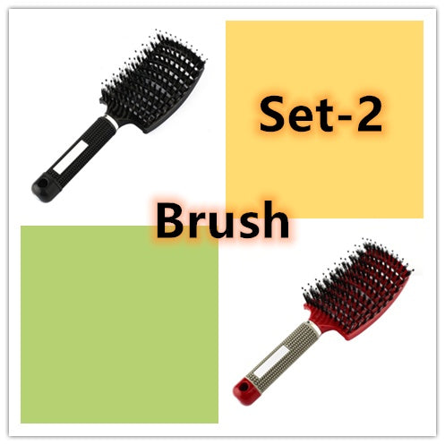 Detangler Hair Brush with Nylon Bristles
