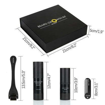 Beard Growth Liquid Care Set