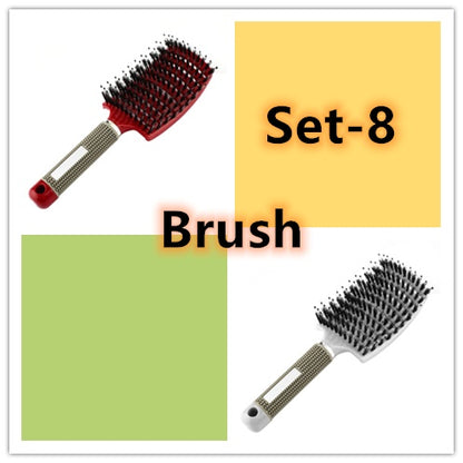 Detangler Hair Brush with Nylon Bristles
