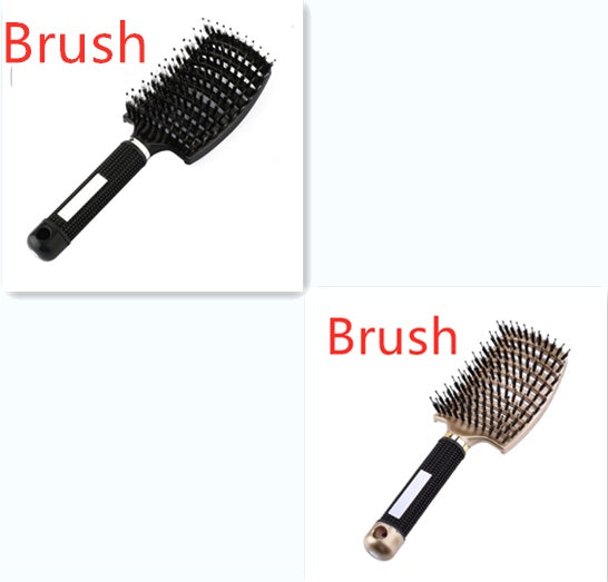 Detangler Hair Brush with Nylon Bristles
