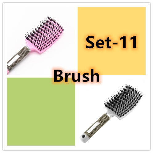 Detangler Hair Brush with Nylon Bristles
