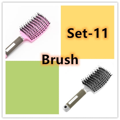 Detangler Hair Brush with Nylon Bristles