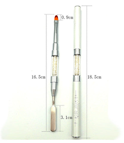 Nail Crystal Extender Gel with Cleaner