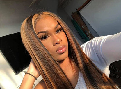 European American Straight Wig