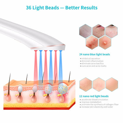 Wireless Rechargeable Acne Light Therapy Device