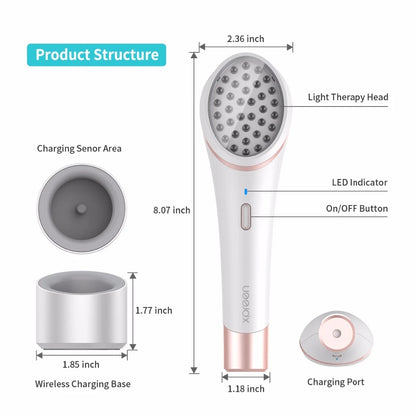 Wireless Rechargeable Acne Light Therapy Device