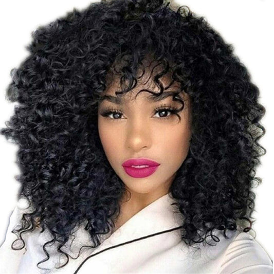 Short Curly Afro Wig