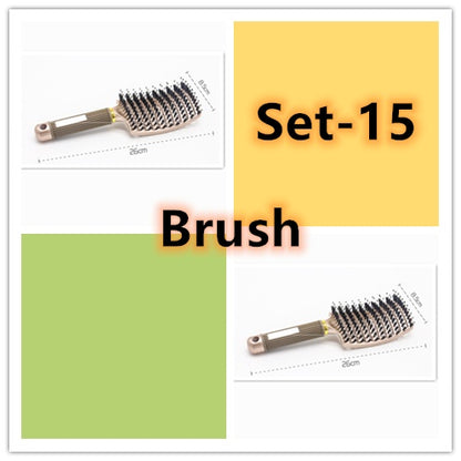 Detangler Hair Brush with Nylon Bristles