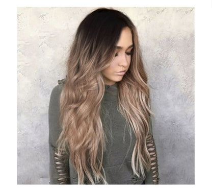 European American Mid-Length Wig