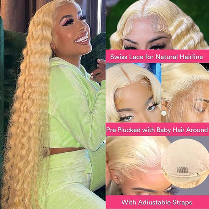 European American Lace Front Wig