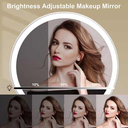 Rechargeable Magnifying LED Makeup Mirror