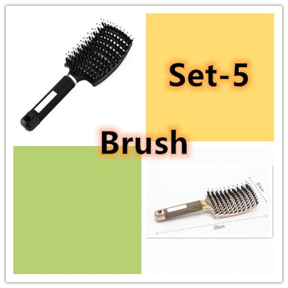 Detangler Hair Brush with Nylon Bristles