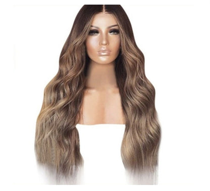 European American Mid-Length Wig