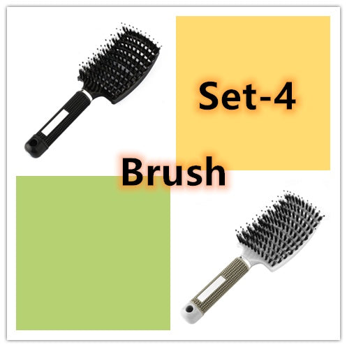 Detangler Hair Brush with Nylon Bristles