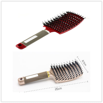 Detangler Hair Brush with Nylon Bristles
