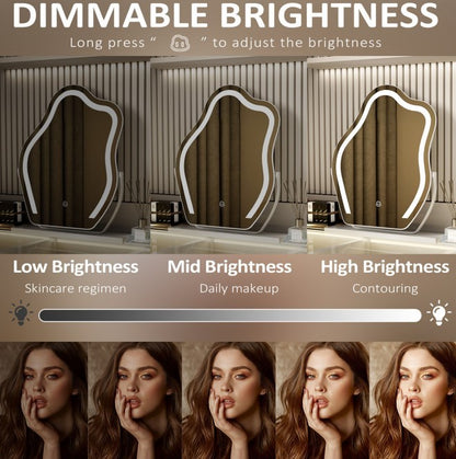 Elegant Cloud LED Vanity Makeup Mirror