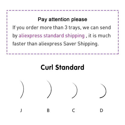 WOW16 Rows Faux Mink Individual Lashes