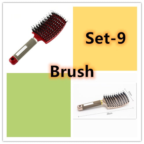 Detangler Hair Brush with Nylon Bristles
