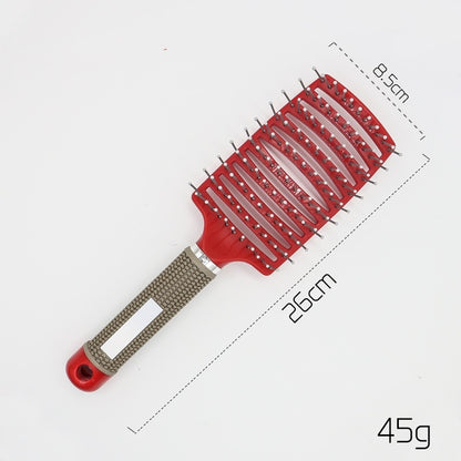 Detangler Hair Brush with Nylon Bristles
