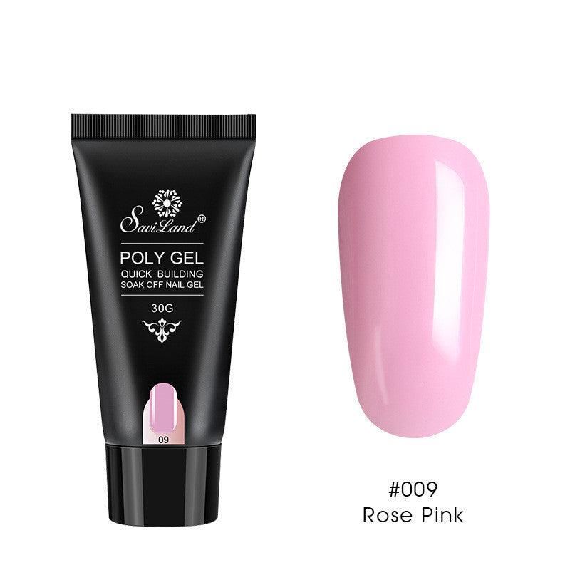 Quick Extension Crystal Gel Nail Set