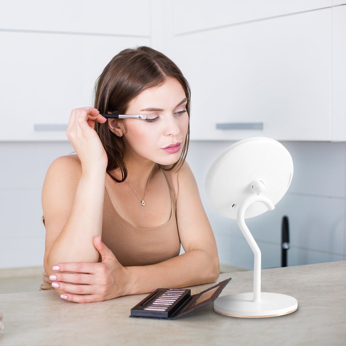 Rechargeable Magnifying LED Makeup Mirror