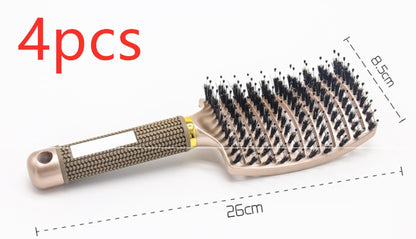Detangler Hair Brush with Nylon Bristles