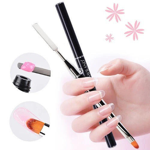 Quick Extension Crystal Gel Nail Set
