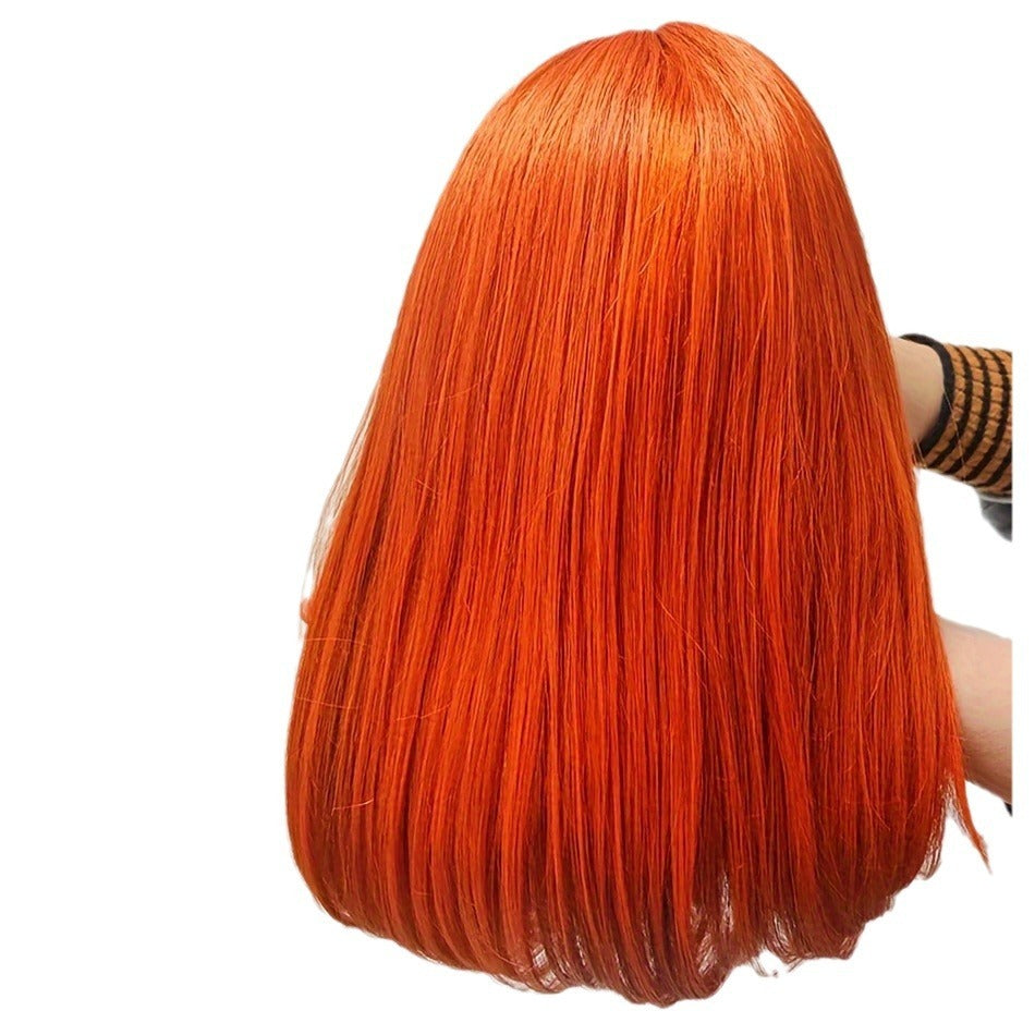 Ginger Orange Bob Wig