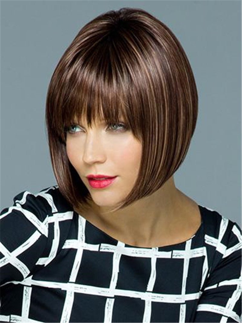 European American Short Wig