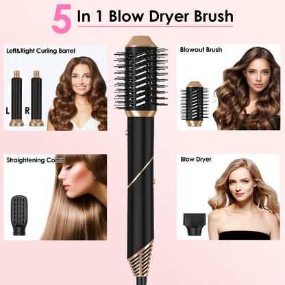 5-in-1 Hot Air Styler Hair Dryer Brush