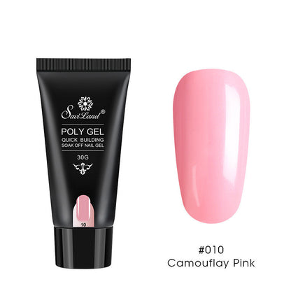 Quick Extension Crystal Gel Nail Set