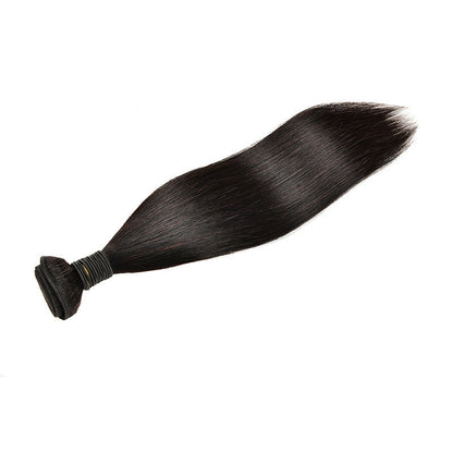 Natural Medium Long Real Hair Wig