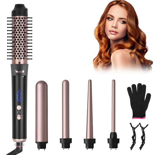 5-in-1 Curling Wand Hair Curler