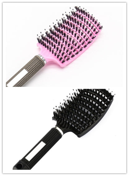 Detangler Hair Brush with Nylon Bristles