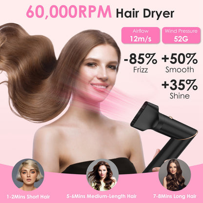 5-in-1 Hot Air Styler Hair Dryer Brush