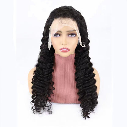 Half Lace Human Hair Wig