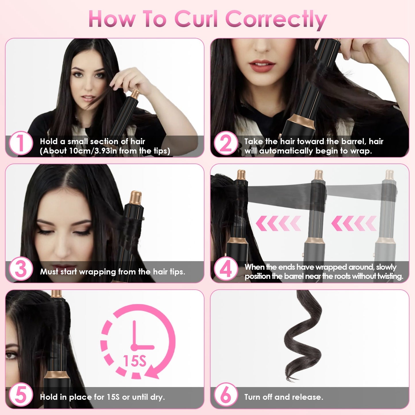 5-in-1 Hot Air Styler Hair Dryer Brush