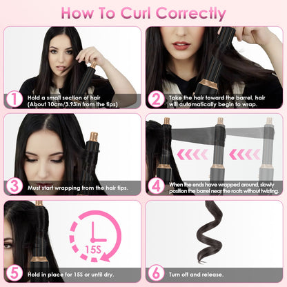 5-in-1 Hot Air Styler Hair Dryer Brush