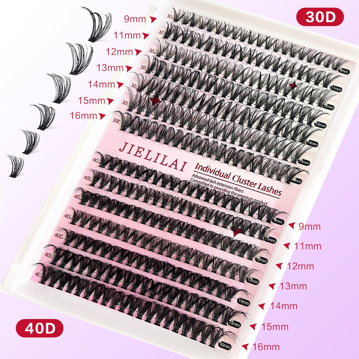 DIY Cluster Lashes Mixed Pack