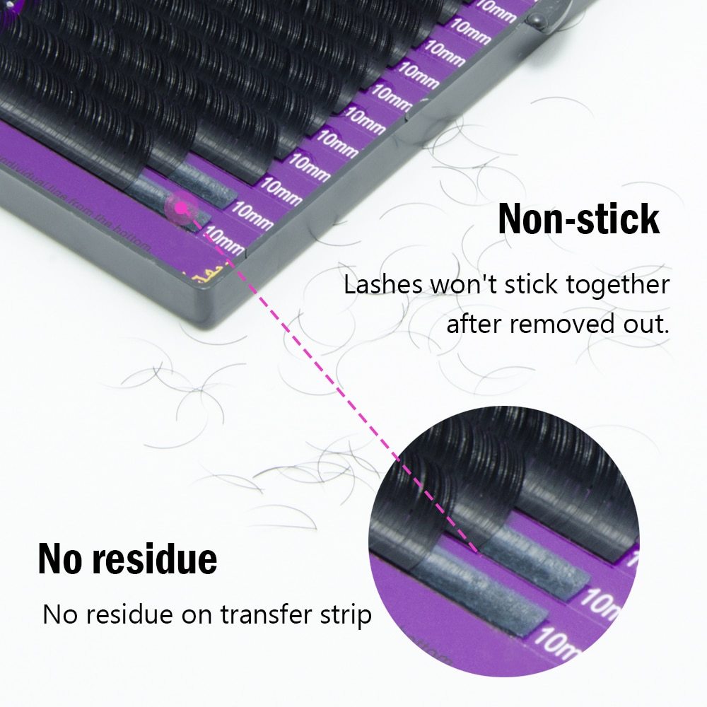 WOW16 Rows Faux Mink Individual Lashes