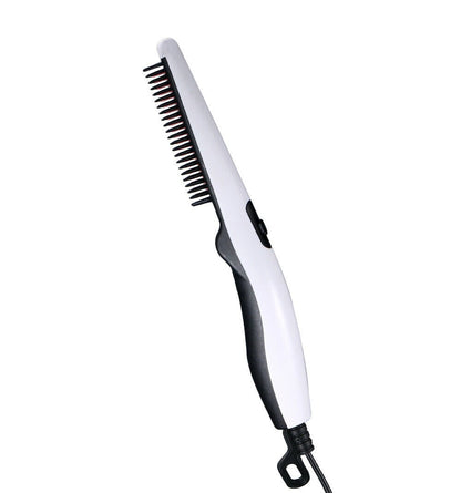 Negative Ion Hot Comb Beard Straightener Brush