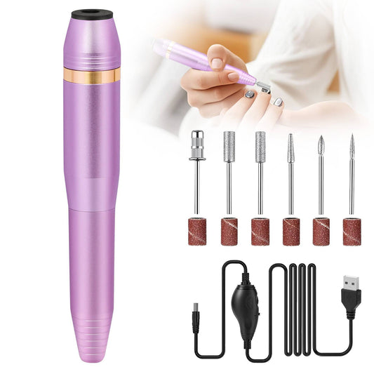 Professional Portable Electric Nail File Kit