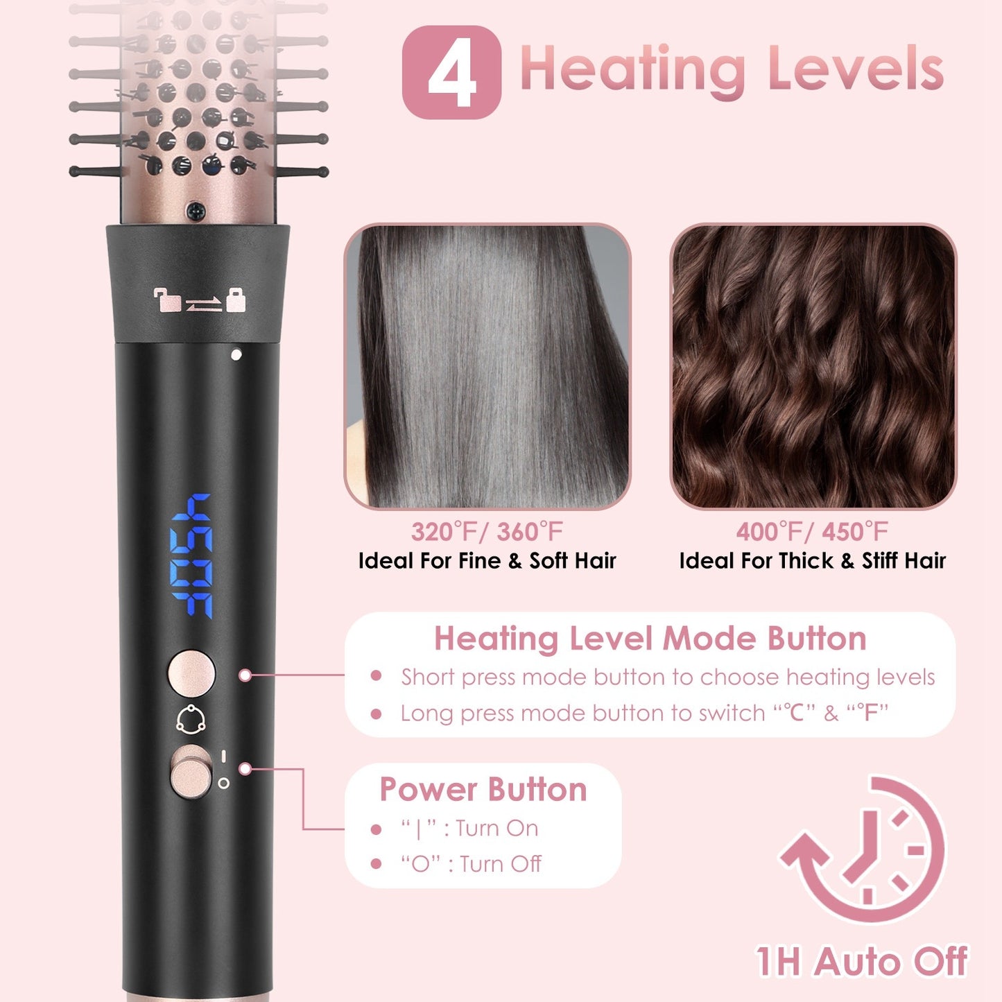 5-in-1 Curling Wand Hair Curler