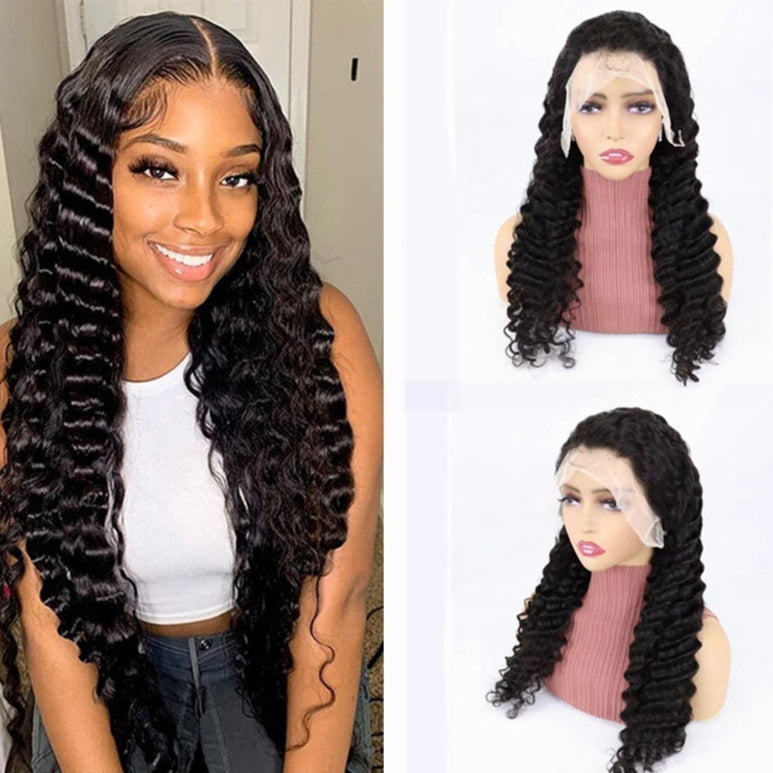 Half Lace Human Hair Wig