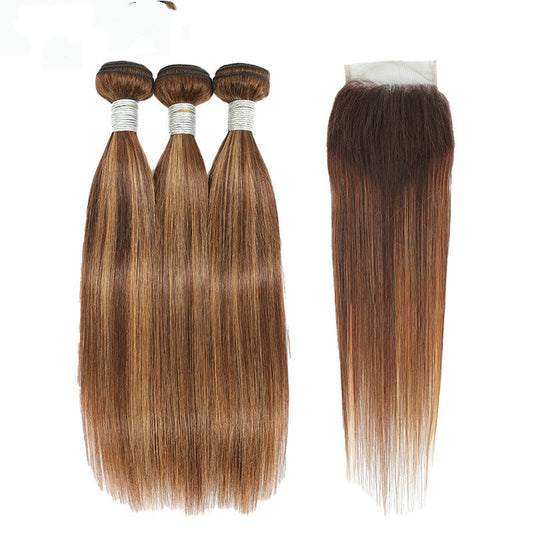 Piano Color Human Hair Wig
