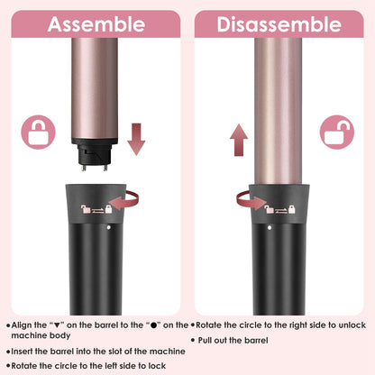 5-in-1 Curling Wand Hair Curler