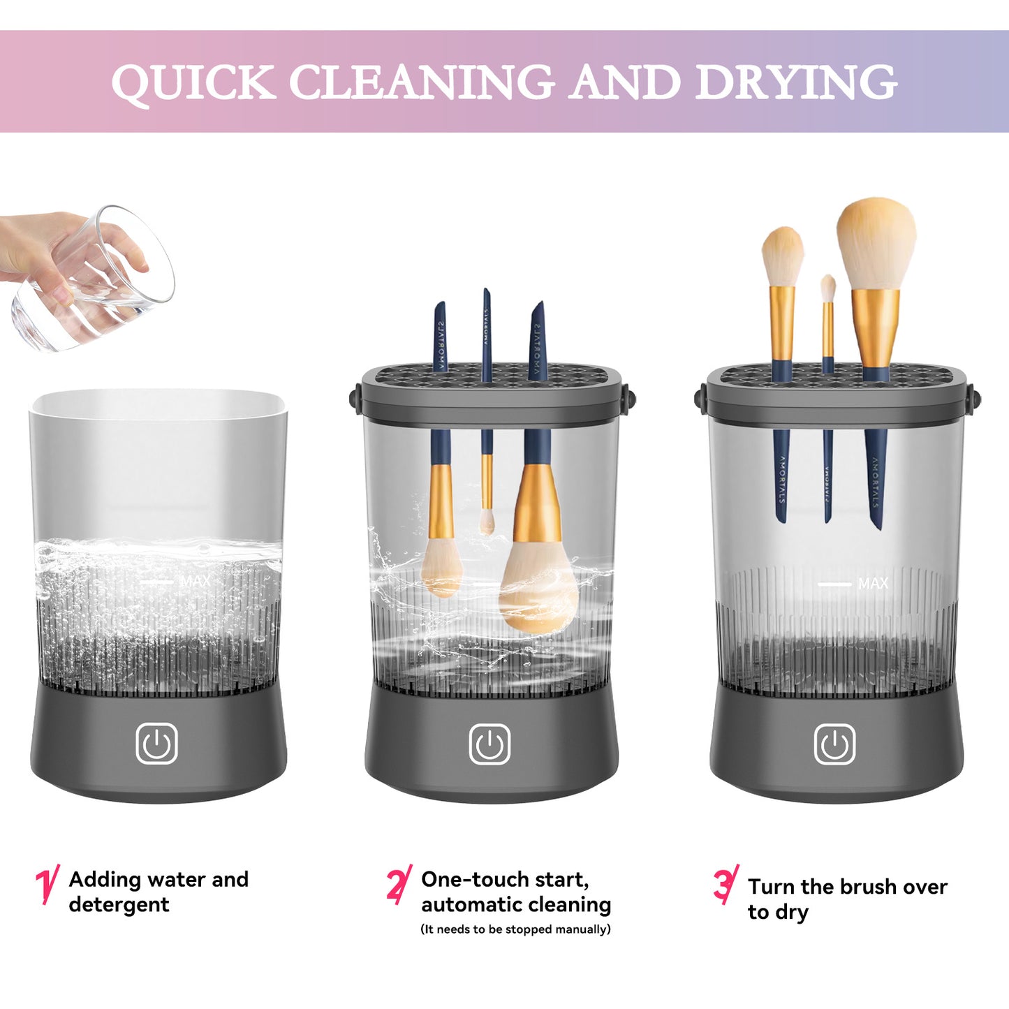Electric Makeup Brush Cleaner